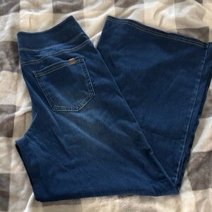 HALARA Dark Blue Wide Leg Jeans